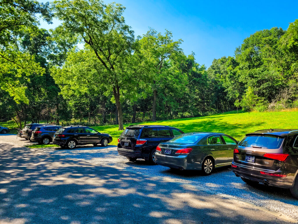 Deep Well Trailhead and Entrance at Percy Warner Park