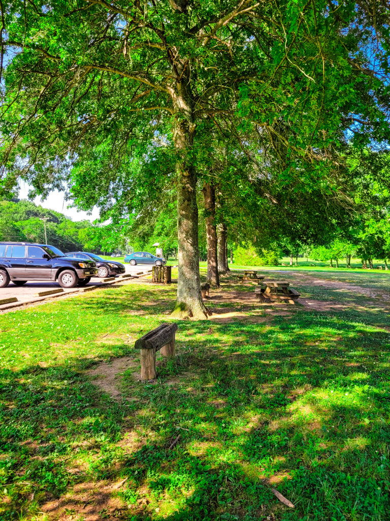 Vaughn's Creek Trailhead and Entrance at Percy Warner Park