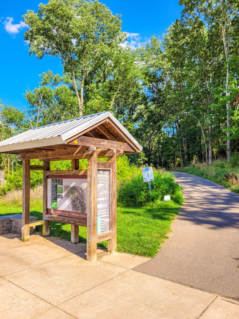 Clubhouse Trailhead and Entrance at Percy Warner Park